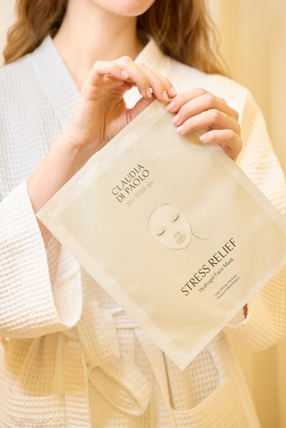 STRESS RELIEF HYDROGEL FACE MASK
