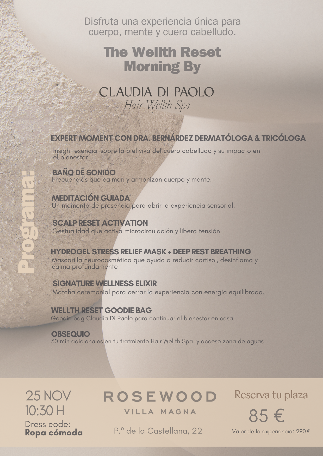 WELLTH RESET MORNING CLAUDIA DI PAOLO HWS